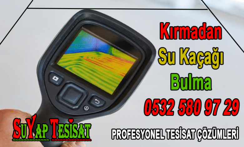 Erdemli Su Kaçağı Tespiti