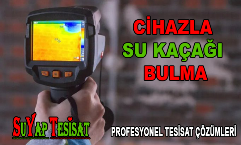 Mersin Soli Su Kaçağı Tespiti