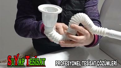lavabo Sifonu Nasıl Takılır