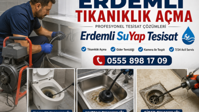 Erdemli Tıkanıklık Açma Hizmeti