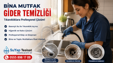 Mersin Bina Mutfak Gideri Açma