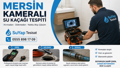 Mersin Su Kaçağı Tamiri