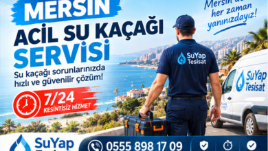 Mersin Acil Su Kaçağı Servisi