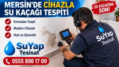 Mersin Su Kaçağı Tamir Firması