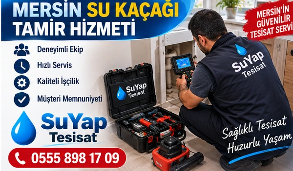 Mersin Su Kaçağı Tamir Hizmeti