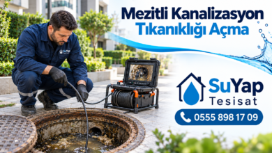 Mezitli Kanalizasyon Tıkanıklığı Açma